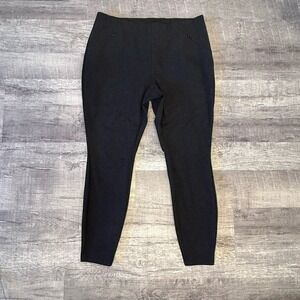J. Jill Ponte Leggings Size Large Charcoal Grey Color Workwear, Business Casual